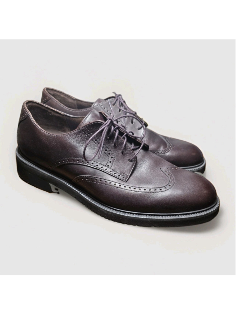 Rockport Tribunal Wingtip Oxfords Size 9M Dark Brown